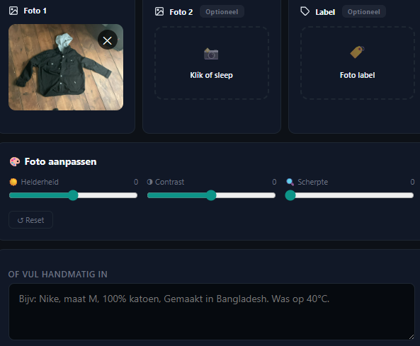 Schermafbeelding van SellPix platform interface voor het uploaden, genereren en verkopen van digitale content