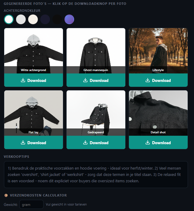 SellPix platform interface voor uploaden, genereren en verkopen van digitale content - hoe het werkt